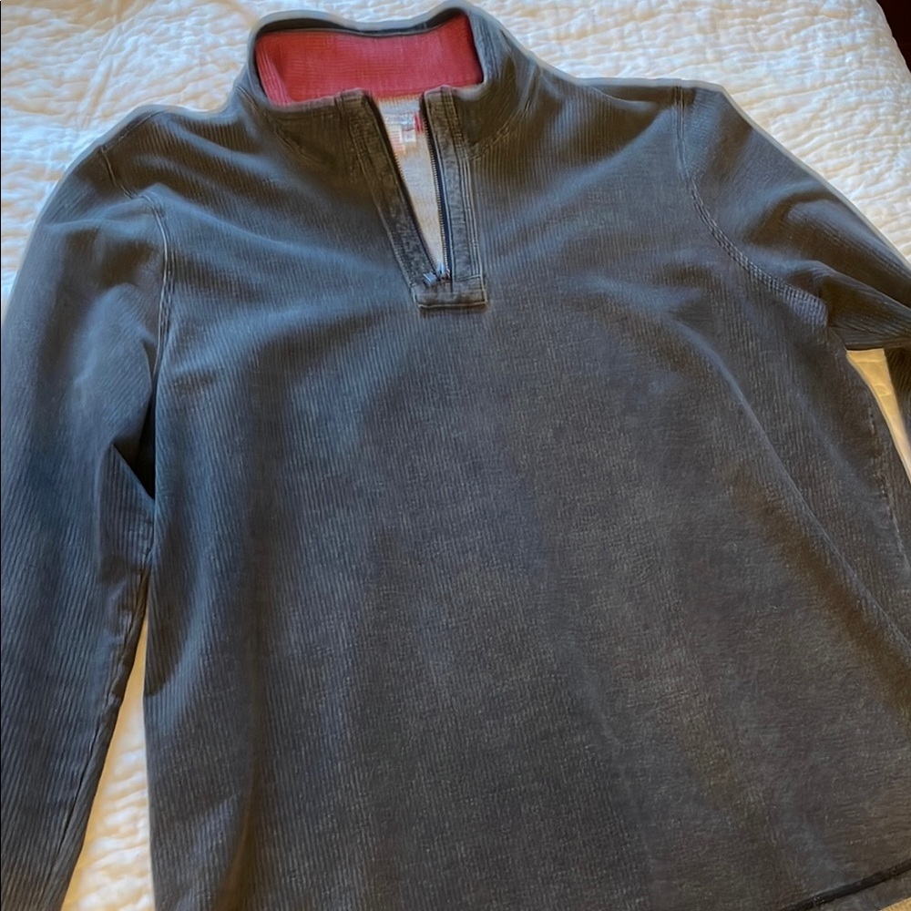 TWO 1/4 zip pullovers.